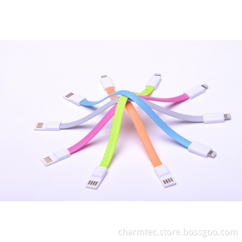 Magnet-Design Flat USB Cable for iPhone 5/5s